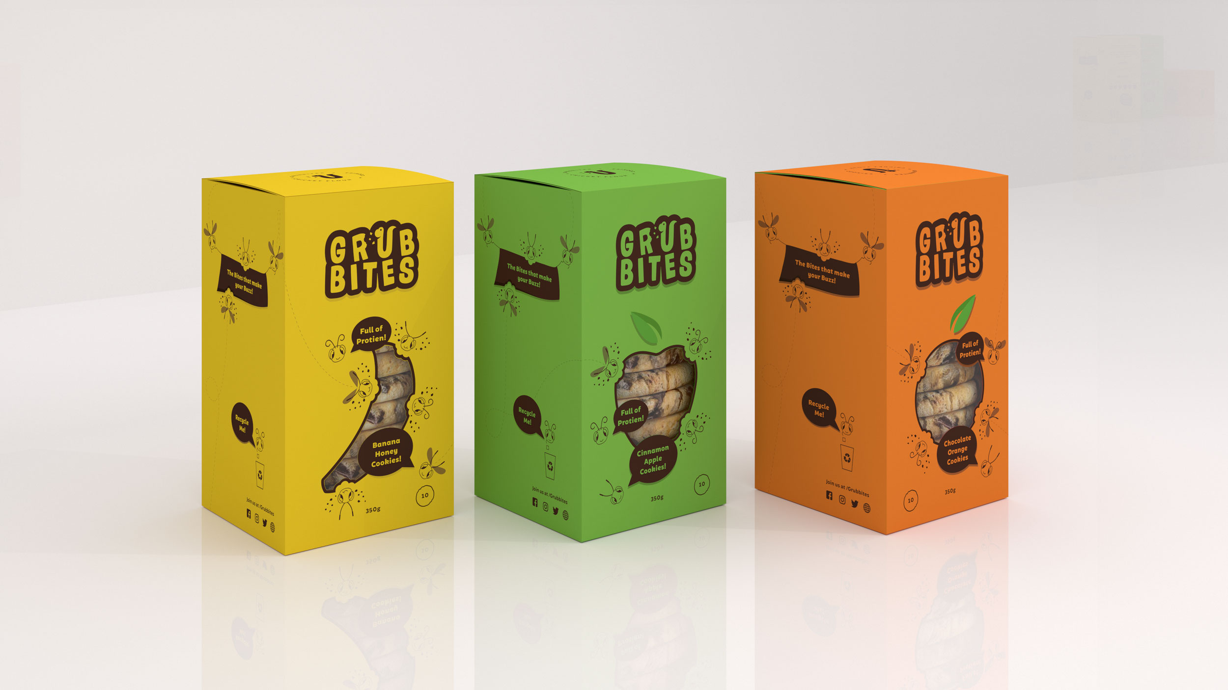 Grubbites cookie boxes