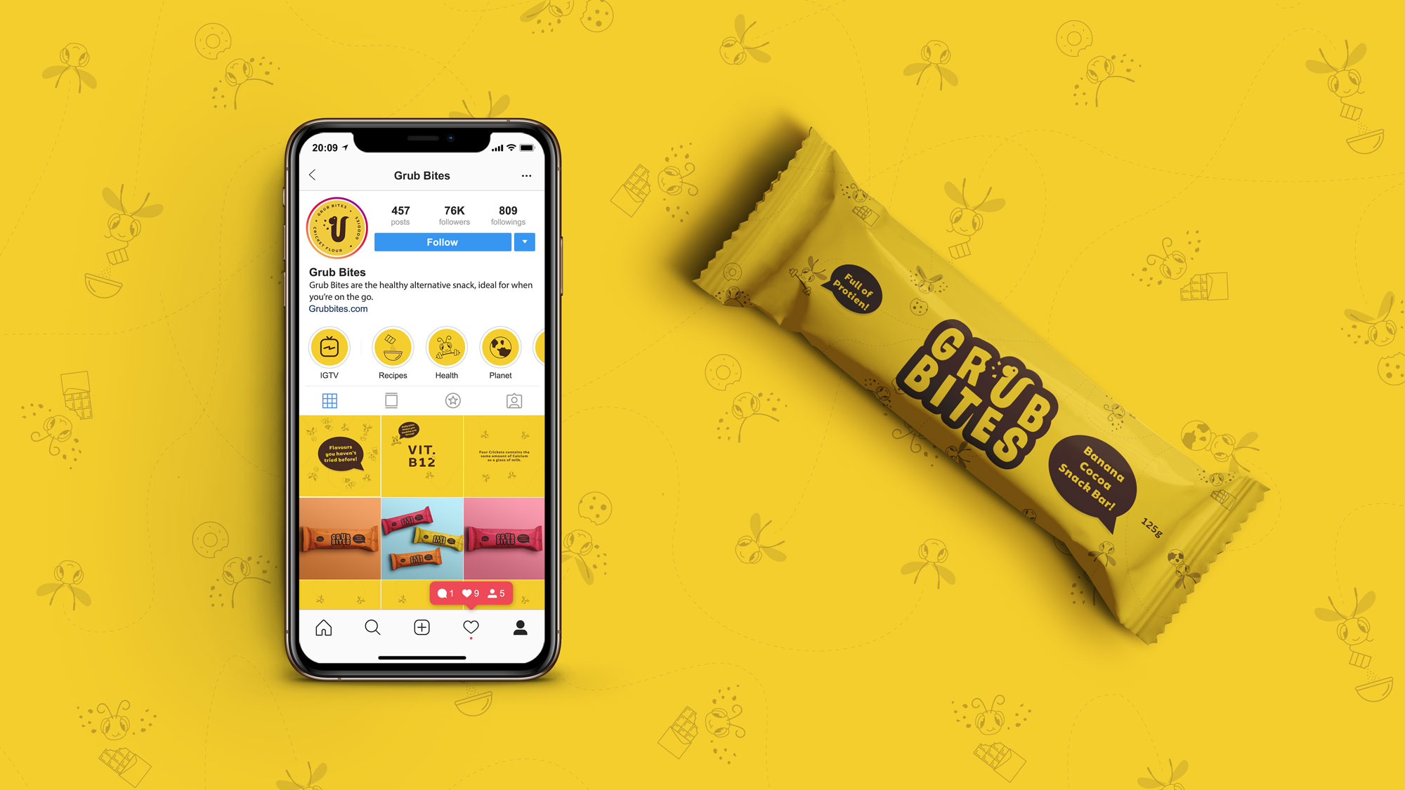 Social media content design