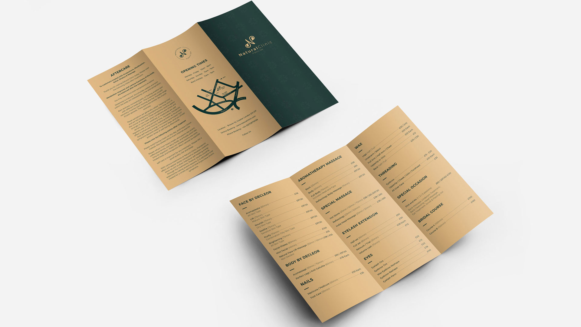 Leaflet design